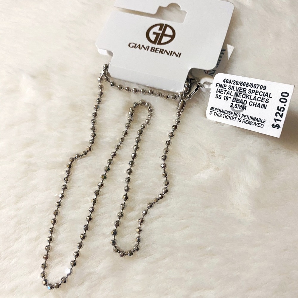 Giani Bernini necklace in sterling silver